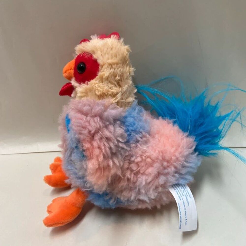 Walmart fluffy chicken 9 inch plush stuffed animal